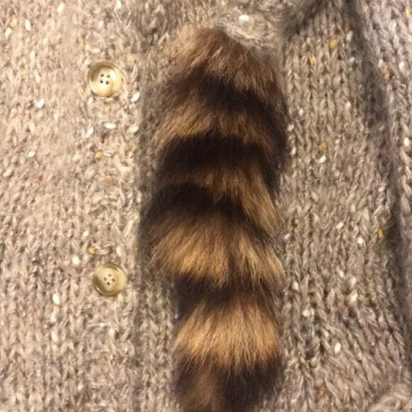 ✨🖤 Vintage Adrienne Vittadini Wool-Mohair Knit Cardigan Sweater - Picture 6 of 8